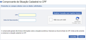 Consultar CPF Grátis, Saiba Como Está Sua Situação Junto A Receita ...